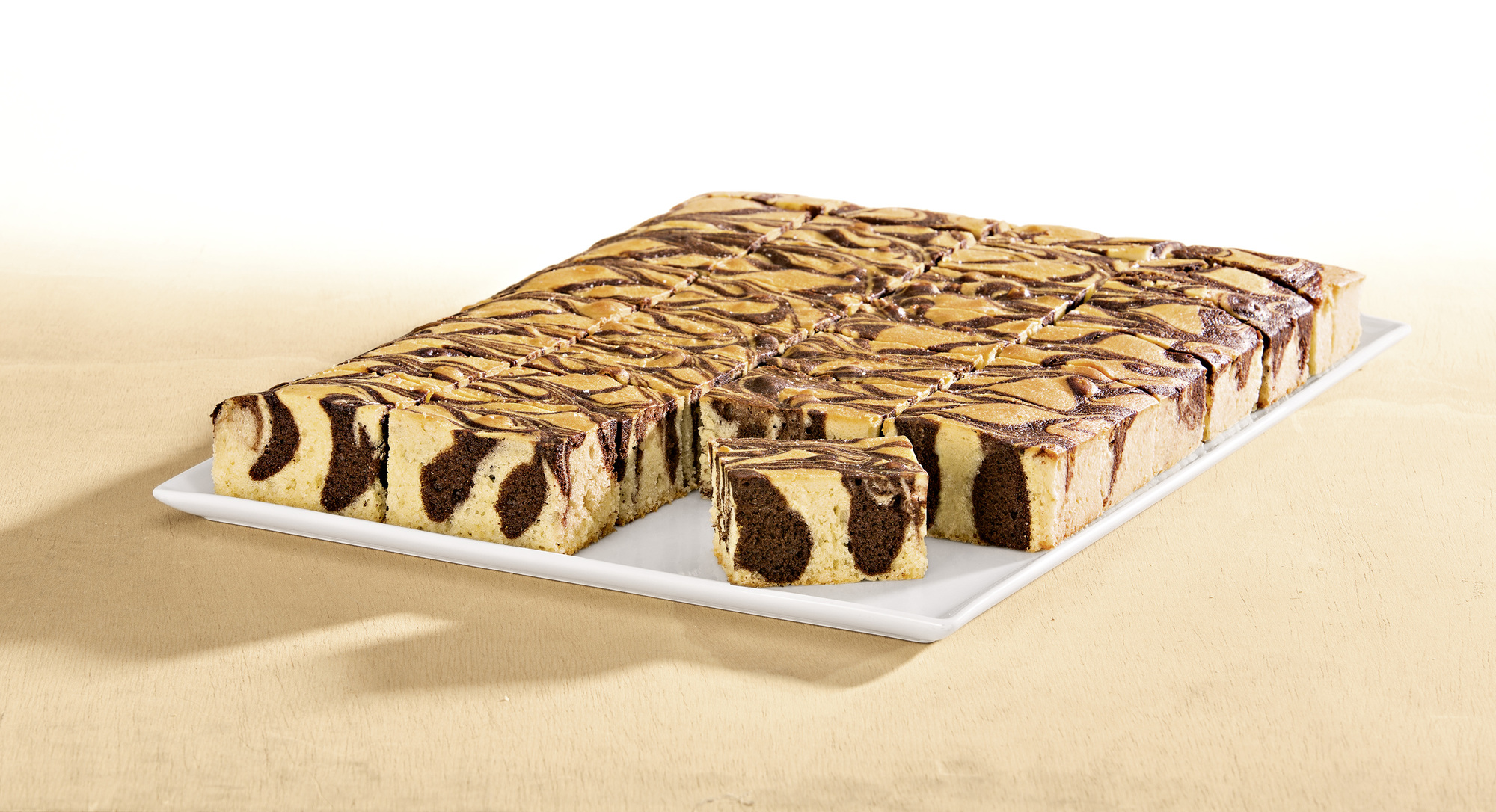 Marmorkuchen-Schnitte 1500g