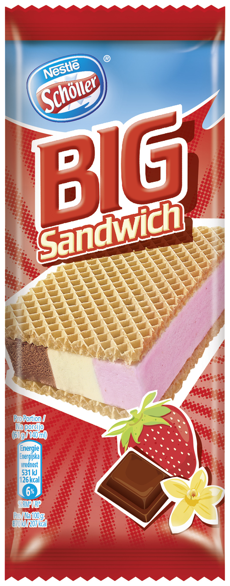 Big Sandwich Eis 140ml