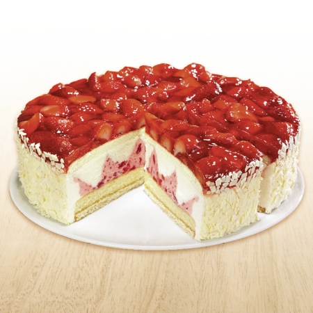 Erdbeer-Buttermilch-Torte 2900g