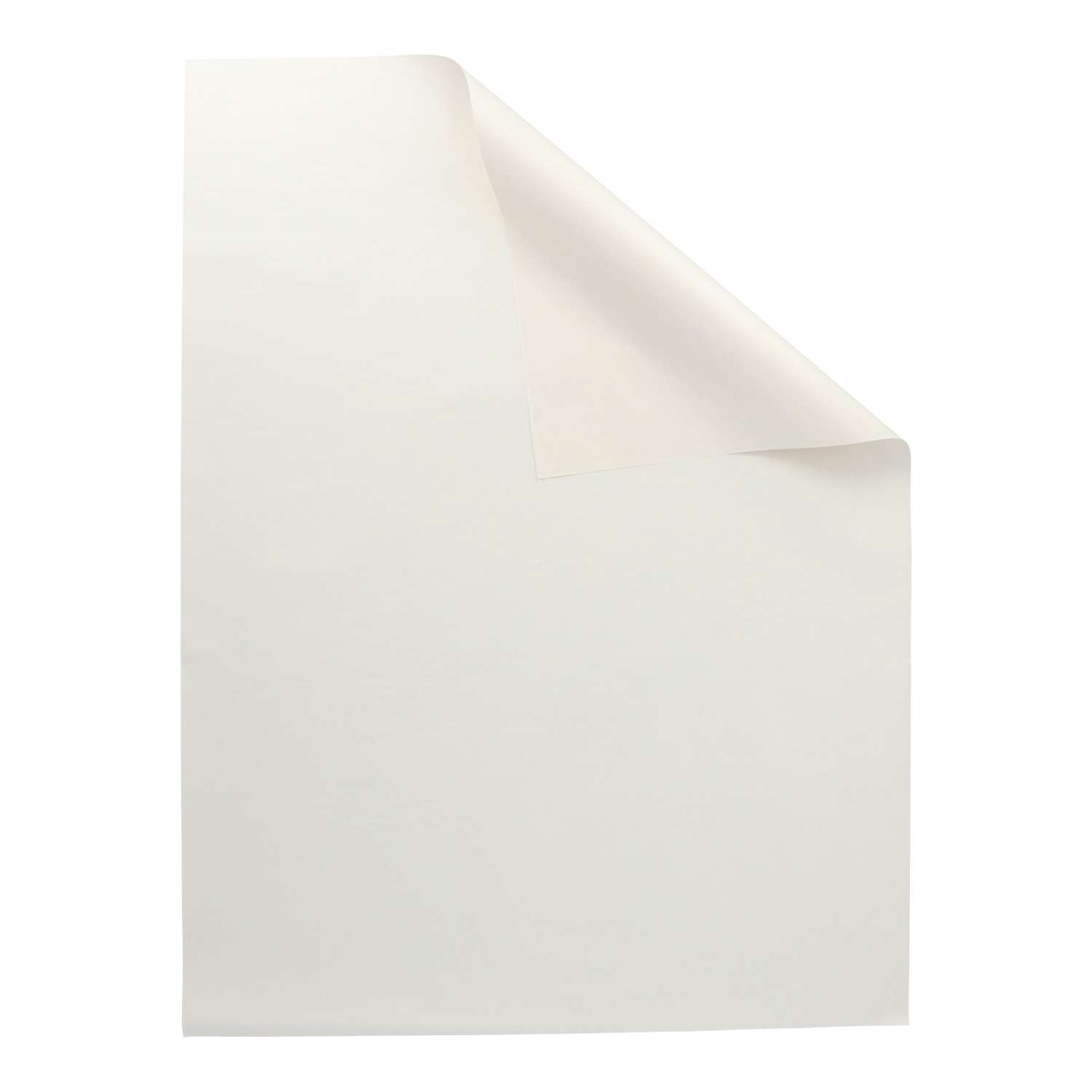 Einschlagpapier 1/4 Bogen weiß 50g