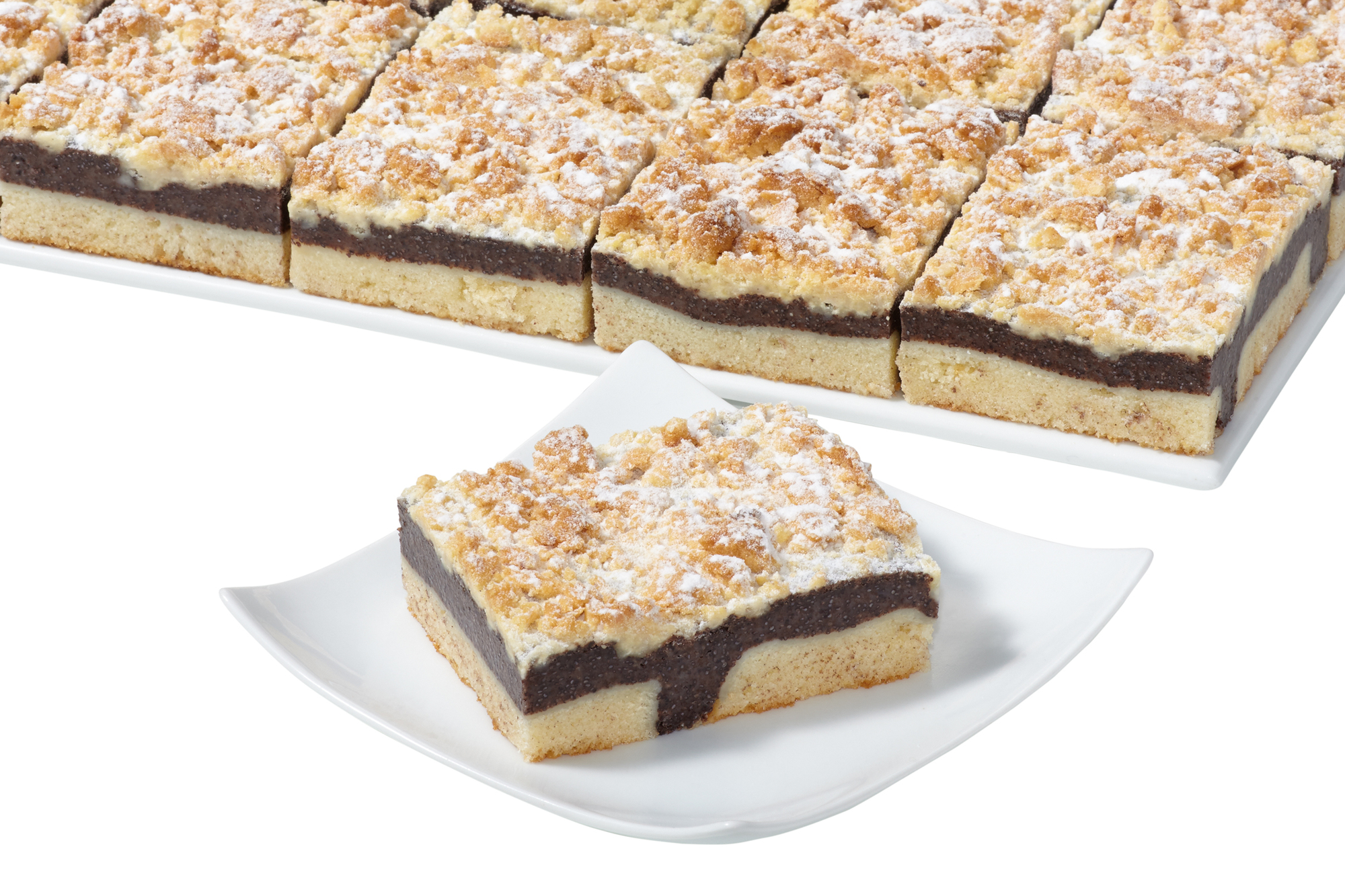 Mohn-Streusel-Schnitte 2350g