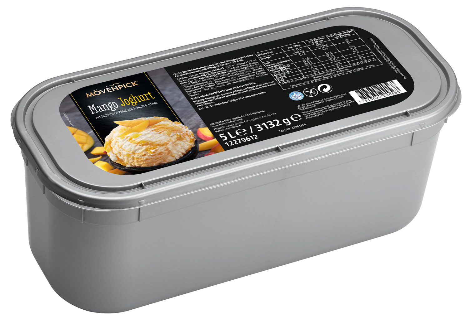Mango Joghurt Eis 5000ml