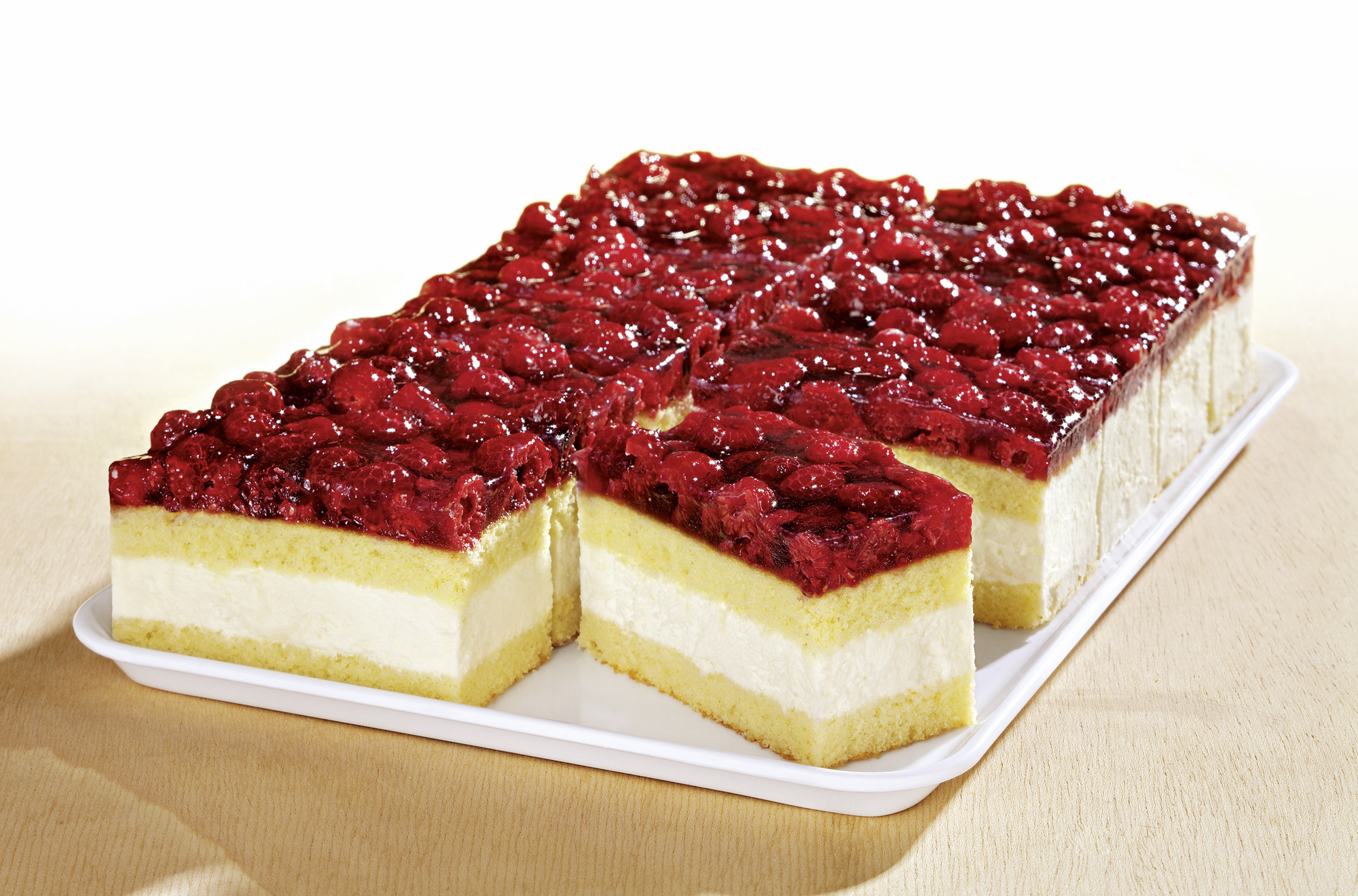 Himbeer-Käse-Sahneschnitte 2000g