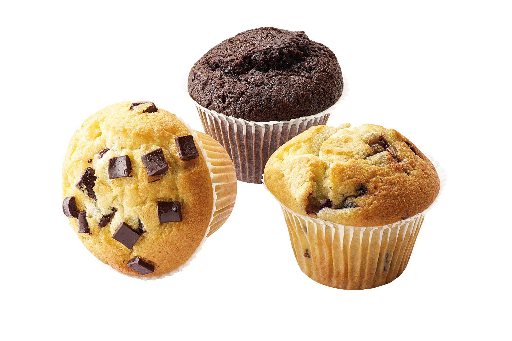 Muffin Box 3-fach sortiert á 75g