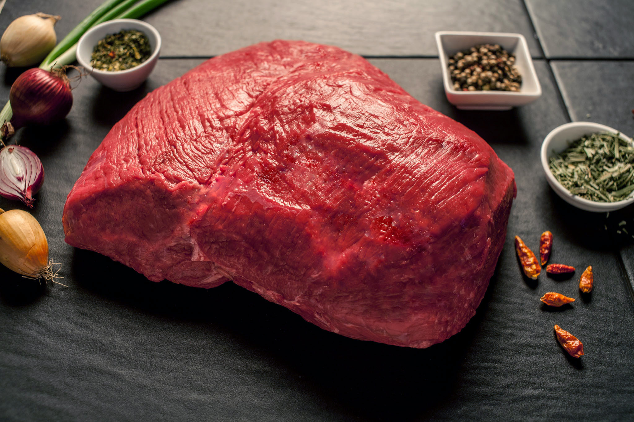 Rinder Steakhüfte ohne Deckel Uruguay