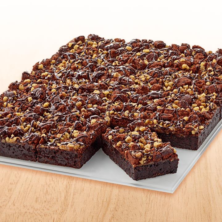 Caramel Nut Brownie Schnitte 2200g