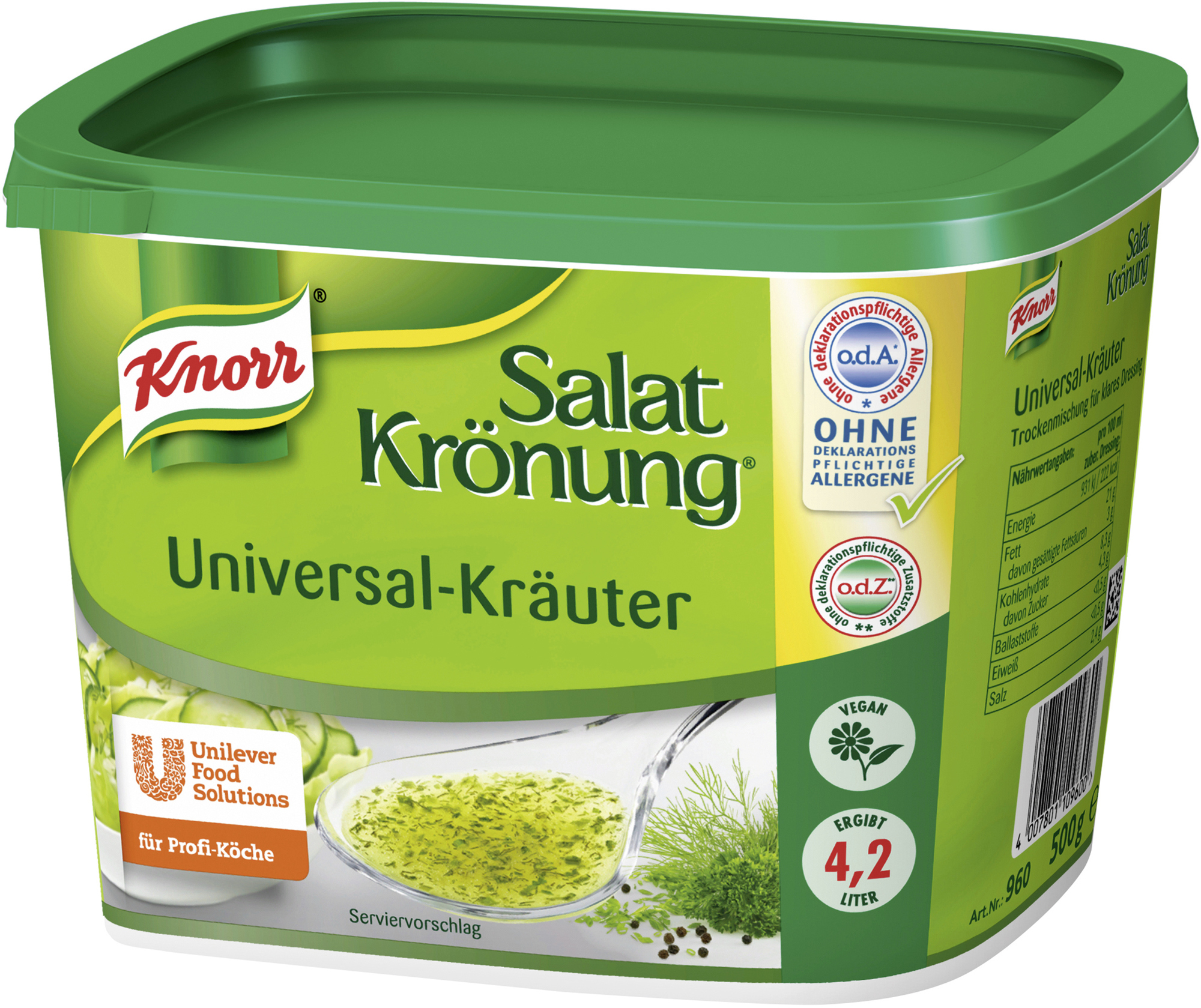 Salatkrönung Universal-Kräuter 500g