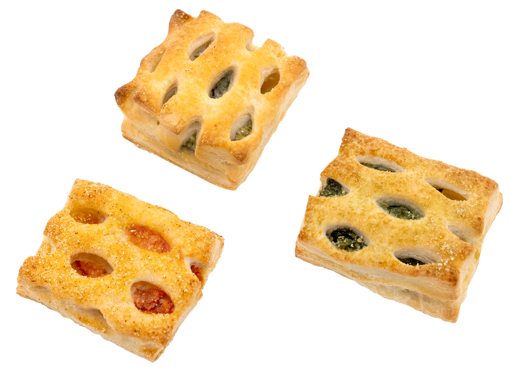 FF-Mini Blätterteig-Kiste pikant, 3-fach sortiert ca. 47g