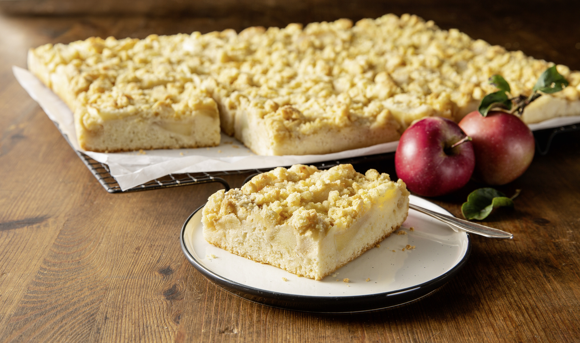 Apfel-Streusel-Blechkuchen 3000g