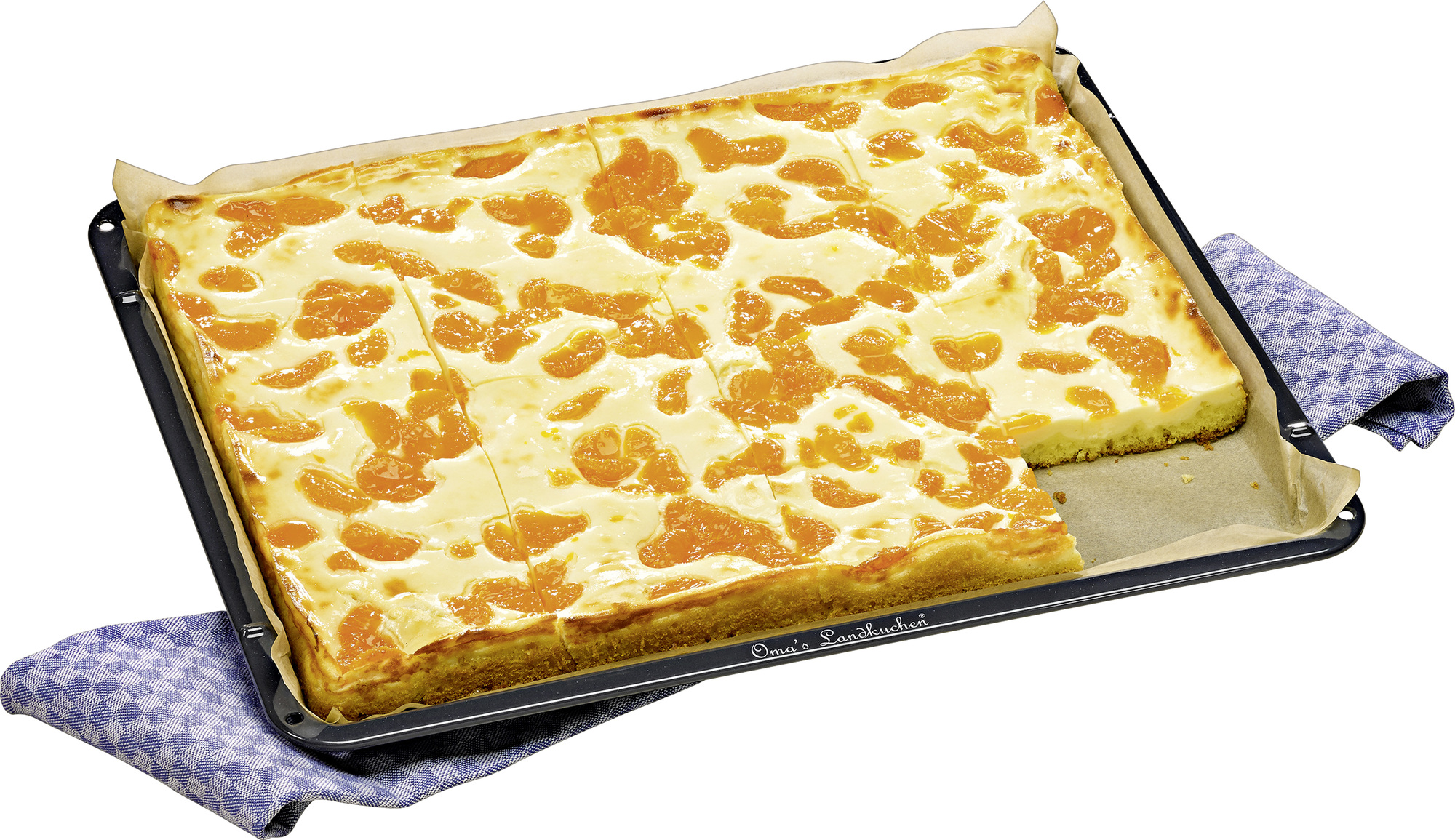 OMAS LANDKUCHEN Käse-Mandarinen-Blechkuchen 2500g