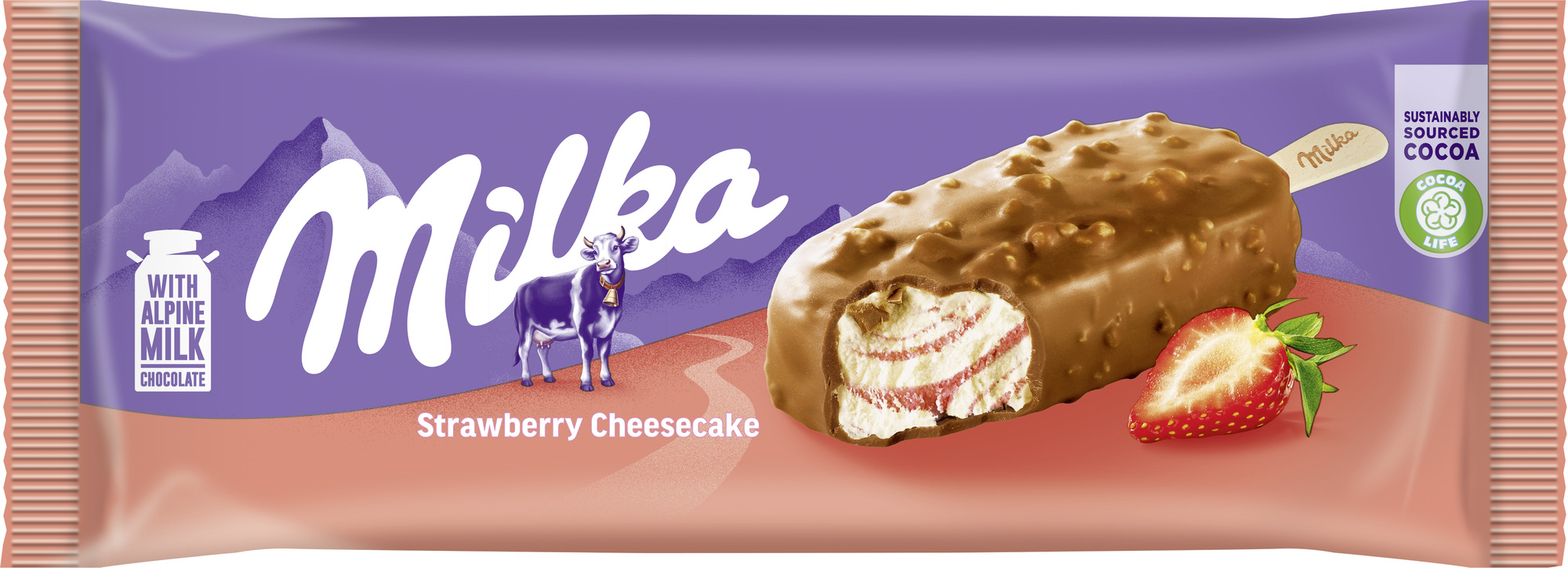 Milka Strawberry Cheesecake 90ml