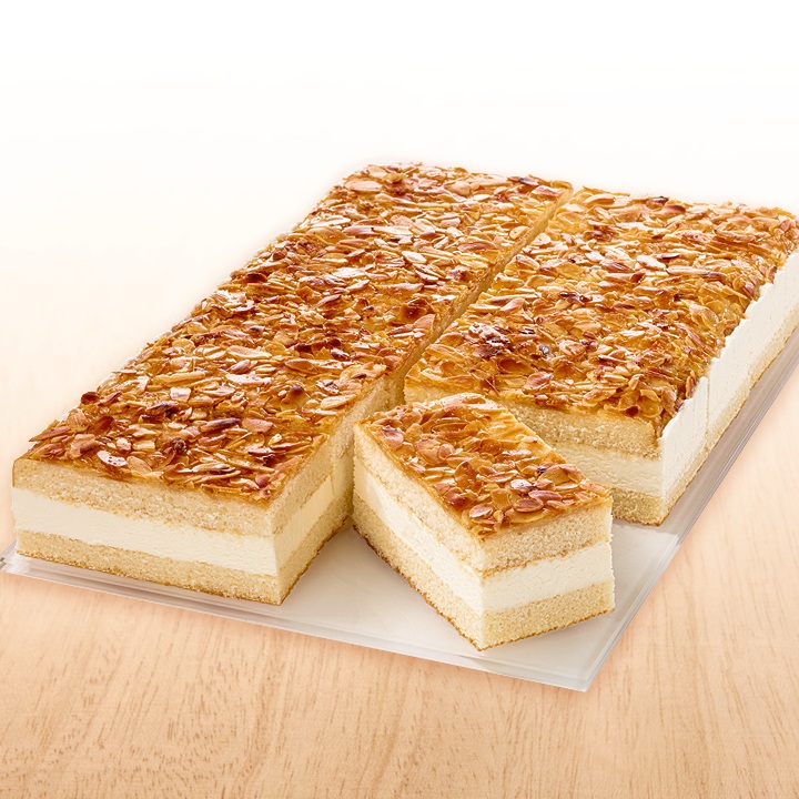 Mandel-Bienenstich-Schnitte 1050g