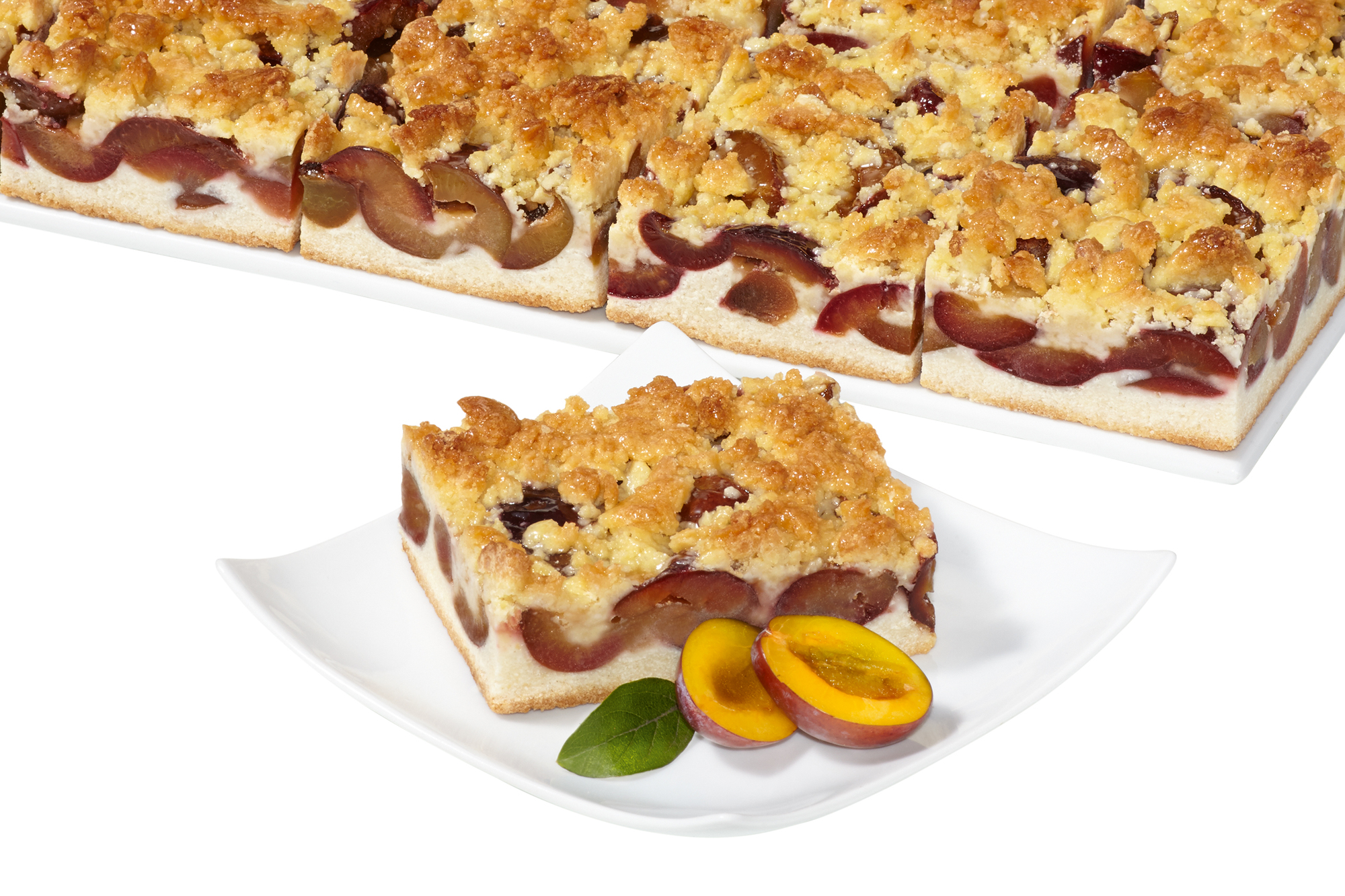 Pflaumen-Butterstreusel-Schnitte 2750g