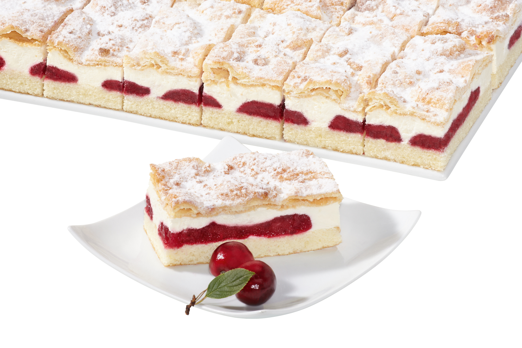 Flockensahne Schnitte 1050g