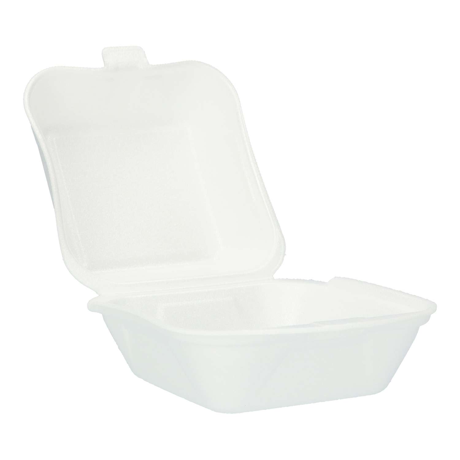 Hamburger Box aus XPS weiß 100Stk